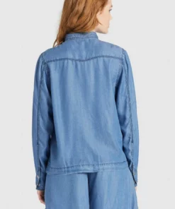 Khujo ESAIA - Camisa - Denim Blue, Mujer 11 Khujo ESAIA - Camisa - Denim Blue, Mujer -Tienda de ventas KHUJO 007ba5a4bf3c42328d4275b8612098bd