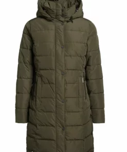 Khujo DELINAS2 - Abrigo De Invierno - Dunkeloliv, Mujer -Tienda de ventas KHUJO 017f1fb14ba44426b19e7318ea72b108