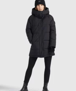 Khujo DORASI - Abrigo De Invierno - Schwarz, Mujer -Tienda de ventas KHUJO 01939f1454524ff0a1d8bf6cd536d4c6