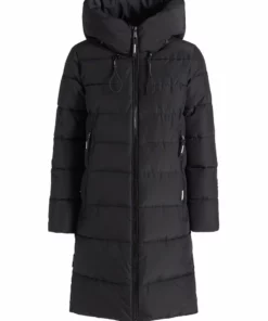 Khujo JILIAS - Abrigo De Invierno - Schwarz, Mujer -Tienda de ventas KHUJO 01e578e6181c4f128f7c9f5bac3d45e6