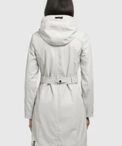 Khujo GLENNA - Impermeable - Hellgrau, Mujer -Tienda de ventas KHUJO 024e65ecb83b4bc0bd1cc847930ef013