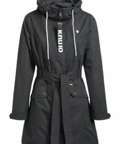 Khujo LAUREN - Gabardina - Schwarz, Mujer -Tienda de ventas KHUJO 0286cdc585db476ba35e45b2bc162e84