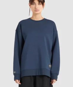 Khujo RAINE - Sudadera - Dark Blue, Mujer