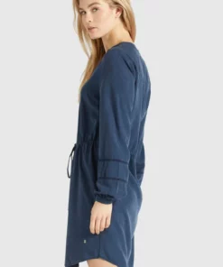 Khujo SORELTA - Vestido Informal - Dunkelblau, Mujer 15 Khujo SORELTA - Vestido Informal - Dunkelblau, Mujer -Tienda de ventas KHUJO 03d99b86a2ae408d9cd631f866c757a9