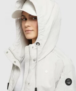 Khujo ZAHIRA3 - Chaqueta Fina - Hellgrau, Mujer -Tienda de ventas KHUJO 04309f863caf4bea9f0c0aa6bd4ccc83