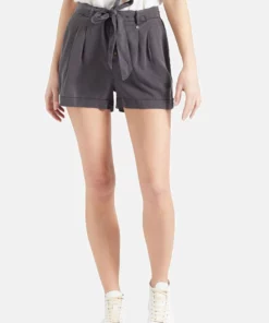 Khujo INDIRA - Shorts - Grau Gewaschen, Mujer -Tienda de ventas KHUJO 04816f65641c494683ac085f9a103761