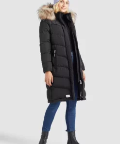 Khujo LUBECK LONG4 - Abrigo De Invierno - Schwarz, Mujer -Tienda de ventas KHUJO 04f316cbc6c4426b972501ffd4a6b3a1