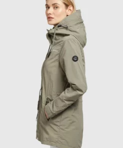 Khujo CAIMA - Parka - Graugrün, Mujer -Tienda de ventas KHUJO 04f93a46cb624ba98f70d0dfae30b479