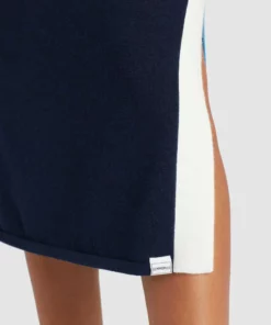 Khujo ROCK PRATA - Falda De Tubo - Blue/white, Mujer -Tienda de ventas KHUJO 0542566ed02148f09dead0d387e704b7