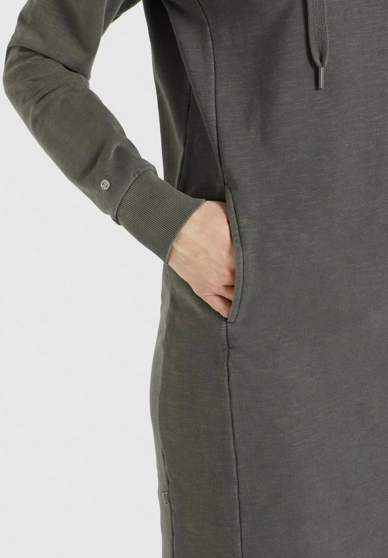 Khujo HALOUMA - Vestido Informal - Grau Gewaschen, Mujer 5 Khujo HALOUMA - Vestido Informal - Grau Gewaschen, Mujer - Imagen 5