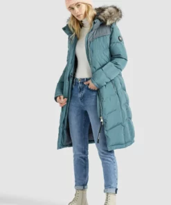 Khujo LUBECK LONG - Abrigo De Invierno - Blaugrau, Mujer 11 Khujo LUBECK LONG - Abrigo De Invierno - Blaugrau, Mujer -Tienda de ventas KHUJO 0617fe51aae14e369f161ecf1a5c6ac1