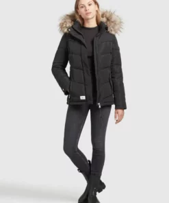 Khujo WINSEN - Chaqueta De Invierno - Schwarz, Mujer -Tienda de ventas KHUJO 061f21da86534ef9a819b9731b7d607c
