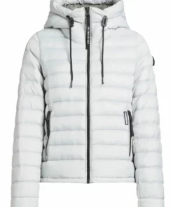 Khujo LOVINA2 SHINE - Chaqueta Fina - Hellgrau, Mujer -Tienda de ventas KHUJO 0677692af9924f85881c570af13fbb97