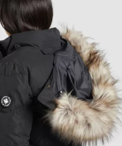 Khujo LUBECK LONG - Abrigo De Invierno - Schwarz, Mujer -Tienda de ventas KHUJO 06781b27c84543cca599d11d086464c8