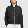 Khujo STENCE - Chaquetas Bomber - Schwarz, Mujer