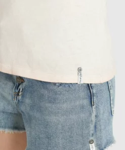 Khujo PERGOLA - Camiseta Básica - Apricot, Mujer -Tienda de ventas KHUJO 06b51769080d4924a0712362e7ade68e