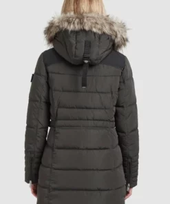 Khujo AMARAY2 - Abrigo De Invierno - Dunkelgrau, Mujer -Tienda de ventas KHUJO 07086b50edc5405da1a8d8dffe0c2995