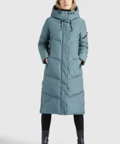 Khujo SONJE - Abrigo De Invierno - Blaugrau, Mujer