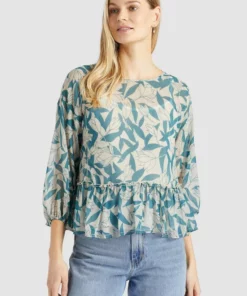 Khujo KLEMENTINA - Blusa - Light Blue, Mujer