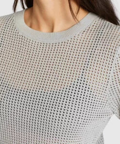 Khujo COSIMA - Jersey De Punto - Light Grey, Mujer -Tienda de ventas KHUJO 07d0aed855e5480192f850e038edebde