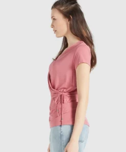 Khujo LETICIA - Camiseta Estampada - Rosa, Mujer -Tienda de ventas KHUJO 07df9d5cdb0544d3bed953ac0d185f21