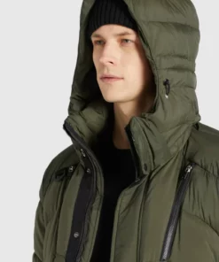 Khujo BUNKER - Chaqueta De Invierno - Oliv, Hombre -Tienda de ventas KHUJO 0836bb1886a14c0bbd3f9e153eb81484