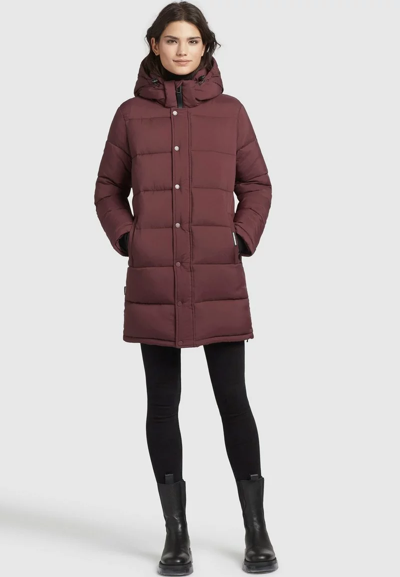 Khujo WENCKE MATT - Abrigo De Invierno - Weinrot, Mujer 2 Khujo WENCKE MATT - Abrigo De Invierno - Weinrot, Mujer - Imagen 2