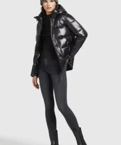 Khujo GERDA SHINY - Abrigo De Invierno - Schwarz, Mujer -Tienda de ventas KHUJO 0a0e691c18664445b5de73708111ddc8