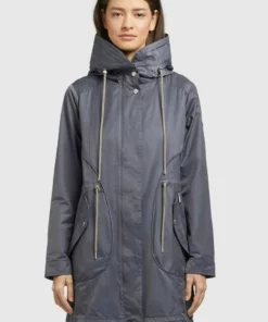 Khujo ONDA2 - Parka - Graublau, Mujer