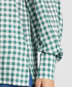 Khujo DAMINA - Blusa - Green/white, Mujer 11 Khujo DAMINA - Blusa - Green/white, Mujer -Tienda de ventas KHUJO 0abad9078ed244ecadfd27369675c965