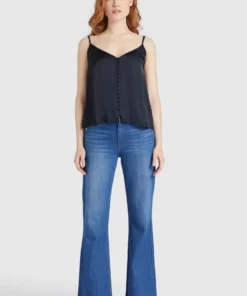 Khujo SUGAR - Blusa - Dark Blue, Mujer -Tienda de ventas KHUJO 0ad4dd3f2db54abf9c3bc2d6c962f0ef