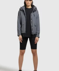 Khujo BLAIR - Chaqueta De Entretiempo - Graublau, Mujer -Tienda de ventas KHUJO 0af1034e0ae64fcc93101b60fd804dd1