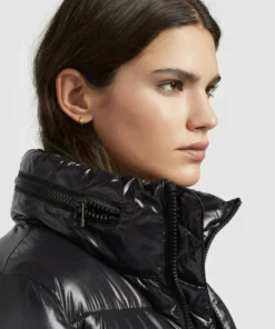 Khujo BLONDIE SHINY - Chaqueta De Invierno - Schwarz, Mujer -Tienda de ventas KHUJO 0b2bbb760b0e4cc59c74d3e286583a69