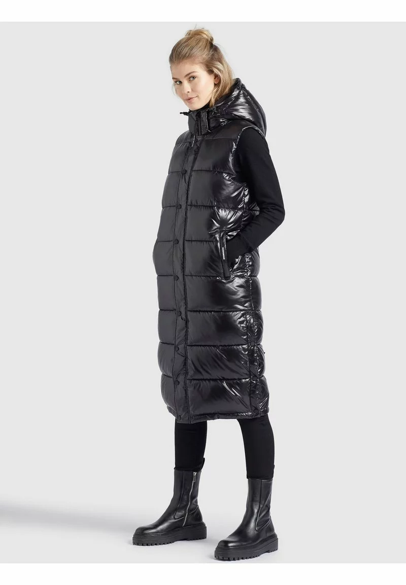 Khujo MAGNETA SHINY - Chaleco - Schwarz, Mujer 5 Khujo MAGNETA SHINY - Chaleco - Schwarz, Mujer - Imagen 5