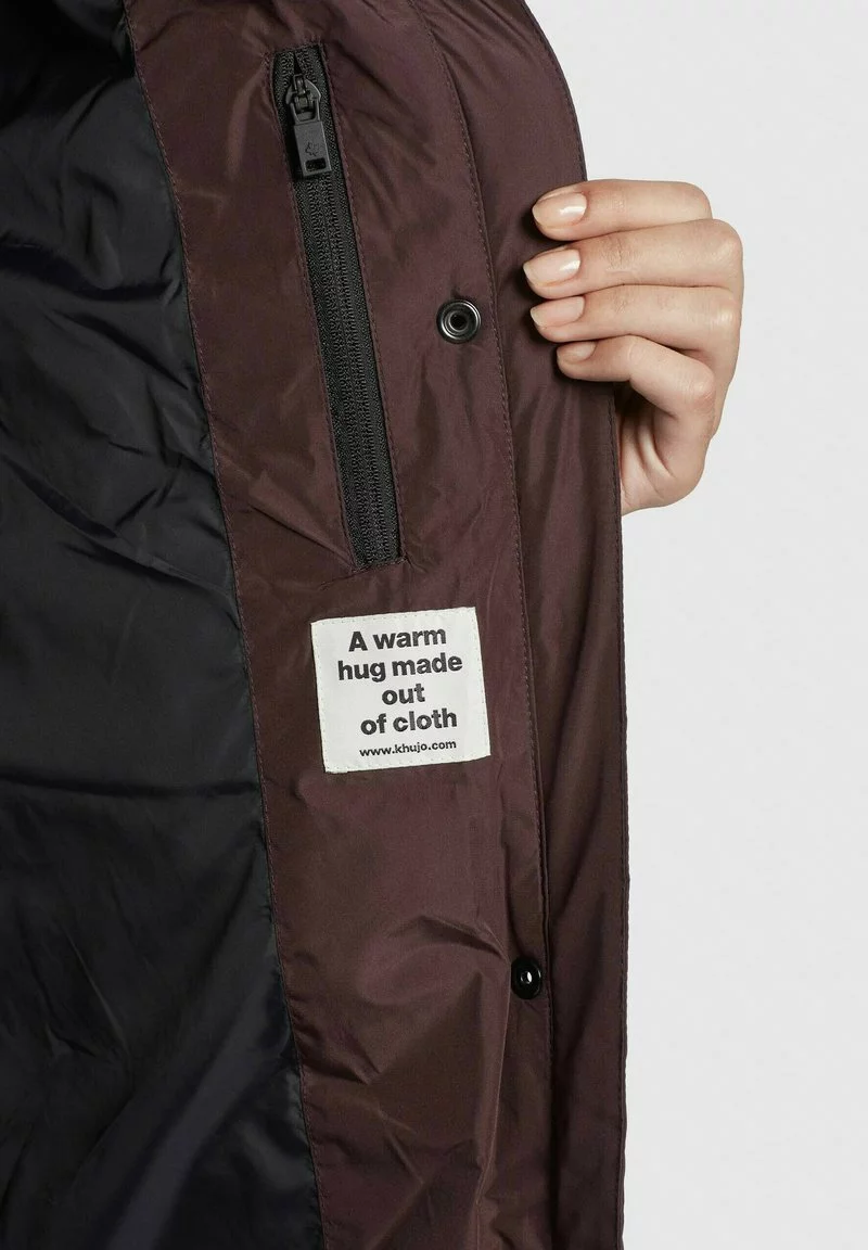 Khujo SONJE3 - Abrigo De Invierno - Weinrot, Mujer 8 Khujo SONJE3 - Abrigo De Invierno - Weinrot, Mujer - Imagen 8