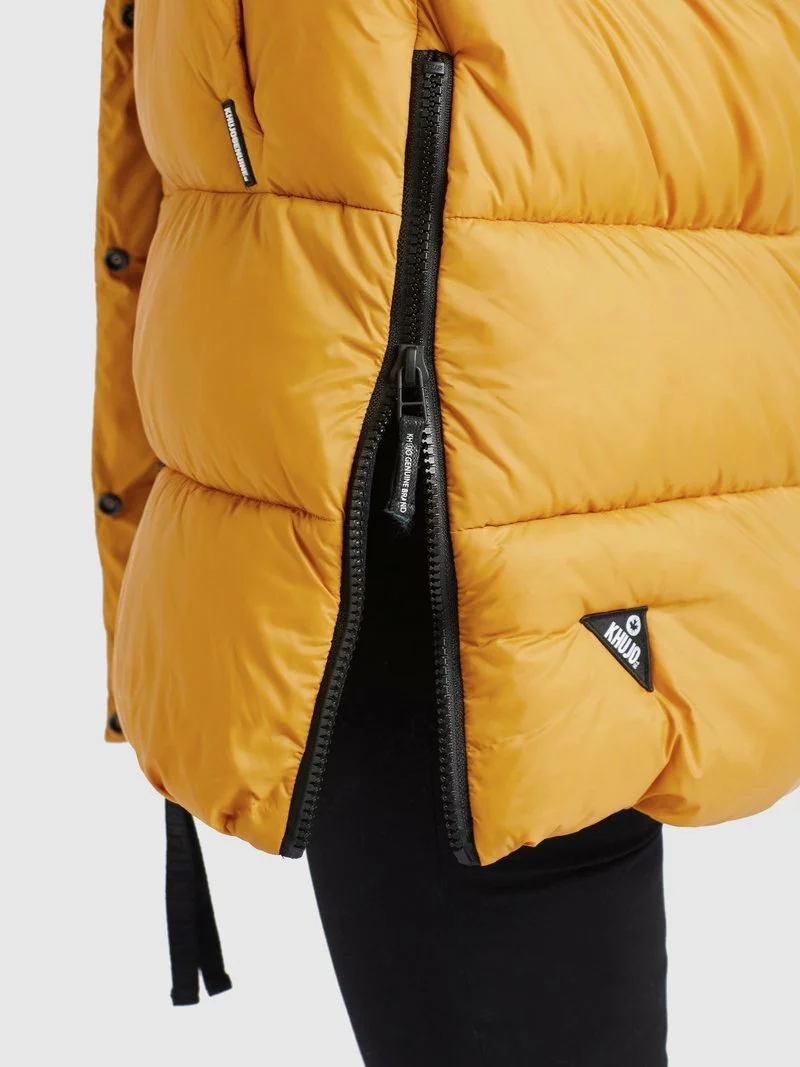 Khujo NIDALEE - Abrigo De Invierno - Gelb, Mujer 7 Khujo NIDALEE - Abrigo De Invierno - Gelb, Mujer - Imagen 7