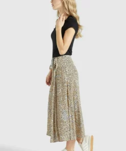Khujo HEPKE - Falda Acampanada - Mehrfarbig Geblümt, Mujer -Tienda de ventas KHUJO 0c21f4efbea6421786aca78d31b5b694