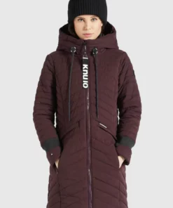 Khujo TOOTS PEACHED - Abrigo De Invierno - Weinrot, Mujer -Tienda de ventas KHUJO 0c9c943719314441ab2ca5887d8e1893