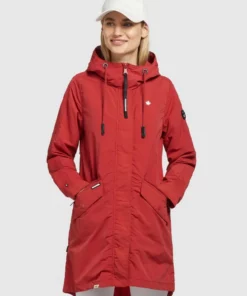 Khujo GAMES - Parka - Rot, Mujer