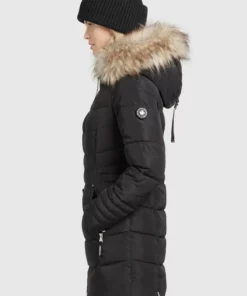 Khujo AMARAY2 - Abrigo De Invierno - Schwarz, Mujer -Tienda de ventas KHUJO 0d4f8b3a19184b11922f270ef0555e57