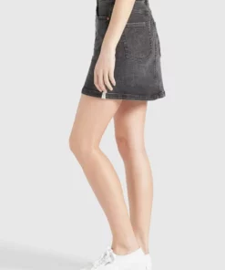 Khujo MAXIMA - Falda Vaquera - Schwarz Gewaschen, Mujer 15 Khujo MAXIMA - Falda Vaquera - Schwarz Gewaschen, Mujer -Tienda de ventas KHUJO 0d783e4628994b0e80ec41a4f0a7a188