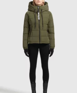 Khujo LILENA - Chaqueta De Invierno - Dunkeloliv, Mujer