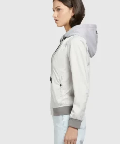 Khujo PERSEE - Chaqueta Fina - Hellgrau, Mujer -Tienda de ventas KHUJO 0f1eae4baf2b406e9713fd9b76d8ad92