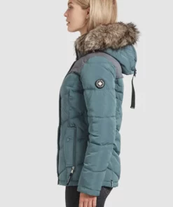 Khujo WINSEN - Chaqueta De Invierno - Blaugrau, Mujer -Tienda de ventas KHUJO 0f85e3cc5da0474a87cb5a84c8a09a4b