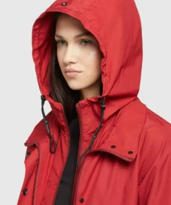 Khujo FELINA - Impermeable - Rot, Mujer -Tienda de ventas KHUJO 0fbb9ae9e0264c6b8cf71f7d45c0da51