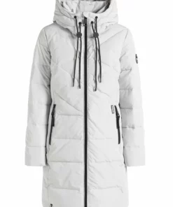 Khujo ELESSA2 - Abrigo De Invierno - Hellgrau, Mujer -Tienda de ventas KHUJO 0fc616d20c2641eba14b55d10cbc8a70