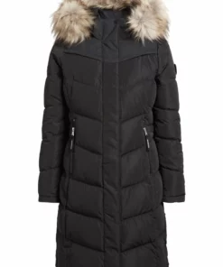 Khujo LUBECK LONG - Abrigo De Invierno - Schwarz, Mujer -Tienda de ventas KHUJO 1107a47cdaa7420ba21d213e63e73840