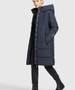 Khujo JILIAS - Abrigo De Invierno - Dunkelblau, Mujer 16 Khujo JILIAS - Abrigo De Invierno - Dunkelblau, Mujer -Tienda de ventas KHUJO 1108588f063645a99b7c61f2860fc606