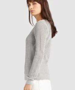 Khujo COSIMA - Jersey De Punto - Light Grey, Mujer -Tienda de ventas KHUJO 1136130556ba4e099dfafdc5f0533161