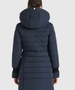 Khujo CONSTANZE PEACHED - Abrigo De Invierno - Dunkelblau, Mujer -Tienda de ventas KHUJO 1155a4d18bfa4a7f858af78b6418c993
